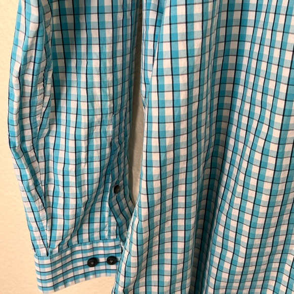 Apt. 9 | Men’s Checkered Stretch Slim-Fit Long Sleeve Button-Down - Picture 6 of 7